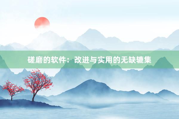 磋磨的软件：改进与实用的无缺辘集